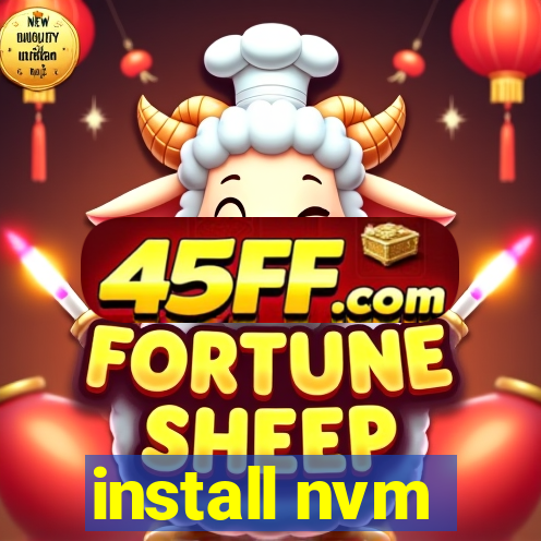 install nvm